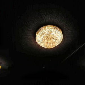 Đèn chùm pha lê tròn ba tầng chiếu sáng hiện đại sang trọng cho khách sạn - Product Image 4