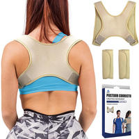 Ceinture de Correction Posturale Professionnelle FSPG Ajustable en Néoprène pour le Haut du Dos – Soutien Universel