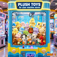Peluche douce de 8 pouces, adorable jouet en peluche anime, vente en gros pour les machines à griffes, prix de jeu, fournisseur professionnel en gros d'usine