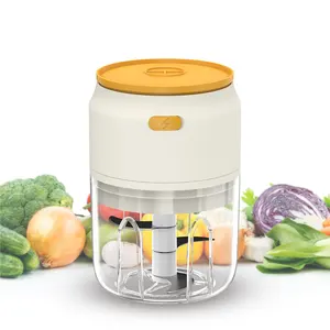 Mini Electric Garlic Chopper, Meat Grinder & Mincer, 350ml Usb Rechargeable  Portable Food Processor, Wireless Small Kitchen Appliance For Chopping  Garlic, Ginger, Chili, Meat, Onion And More