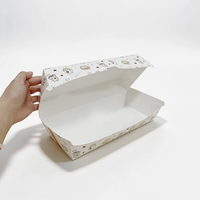 Boîtes en papier écologiques biodégradables de qualité alimentaire pour brownies, crêpes, sushis, pâtisseries, biscuits, traiteur, pizzas, boulangerie, tiramisu