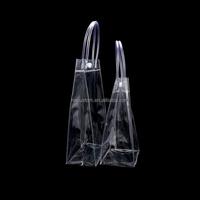 Pochette debout en PVC sur mesure avec impression d'écran, logo de marque, emballage pour cosmétiques, cheveux, bijoux, cadeaux et cadres photo