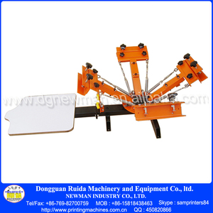 -Rotary manual 4 color <span class=keywords><strong>1</strong></span> estación camiseta Impresión <span class=keywords><strong>de</strong></span> pantalla <span class=keywords><strong>de</strong></span> máquina rotativa <span class=keywords><strong>de</strong></span> <span class=keywords><strong>la</strong></span> máquina <span class=keywords><strong>de</strong></span> impresión <span class=keywords><strong>de</strong></span> pantalla - Product Image 3