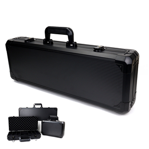 Offre Spéciale Boîte Durable <span class=keywords><strong>Vide</strong></span> en Aluminium Noir, 500 pièces, avec Logo, pour Rangement de Jetons de <span class=keywords><strong>Poker</strong></span> et Accessoires de Casino de 40-43 mm - Product Image 1