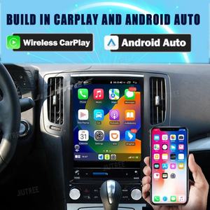 Radio de coche de 12,1 pulgadas para Infiniti G4 G25 G35 G37 2006-2013 reproductor multimedia de coche Android GPS CarPlay Radio 5G WIFI navegación - Product Image 4