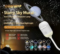 Projecteur LED USB 2026 en ABS, Veilleuse Galaxie Étoile Nébuleuse Aurore Ciel, Lumière Rotative Dynamique pour Chambre d'Enfant