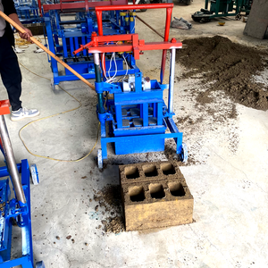 bibo Hot Sale Easy to Operate Small Mobile Brick Making Machine Home Paving Brick Machine - Product Image 4