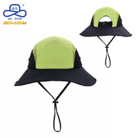 Chapeau Bob Unisexe d'Été à Séchage Rapide en Nylon avec Maille Latérale Respirante et Large Bord Anti-UV pour Adultes – Vente en Gros