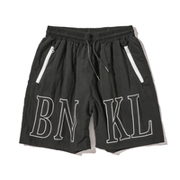 Shorts de sport personnalisés pour hommes en polyester, nylon, imprimés, pour crossfit, fitness, athlétisme, gym, course à pied et entraînement.