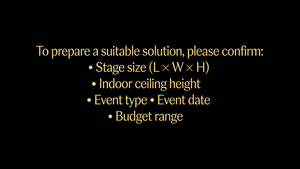 Système de scène modulaire portable pour petits événements, scène en aluminium réglable pour mariage, promotion, spectacle scolaire - Product Image 6