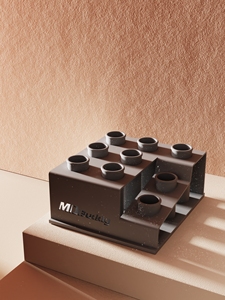 MDBuddy Support de barre d'haltères stable et peu encombrant Barre d'haltérophilie Stockage <span class=keywords><strong>vertical</strong></span> pour la salle de sport à domicile - Product Image 2