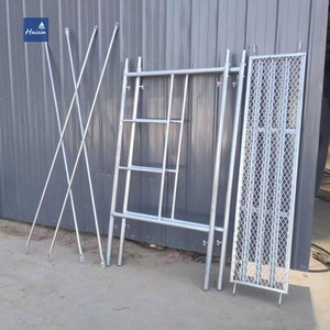 Q235 Mobile Scaffolding with Casters, <strong>Small</strong> <strong>Ladder</strong> - Product Image 4