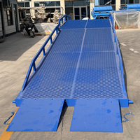 LANSHENG Rampe de quai mobile hydraulique en acier 10, 12 et 15 tonnes, Pont de franchissement pour voitures, Vente directe usine