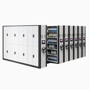 Armoires coulissantes mobiles de système d'archivage d'archives de stockage mobile en acier - Product Image 2