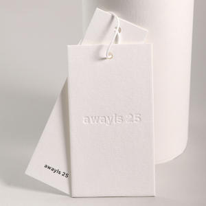 Etiquetas colgantes de ropa, logotipo personalizado, cuerda de ropa, etiqueta colgante, precio, columpio, ropa, etiqueta colgante - Product Image 5