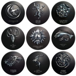 Une chanson de glace et de feu : Badge commémoratif et pièce de monnaie de collection Daenerys <span class=keywords><strong>Targaryen</strong></span> Or/Argent - Game of Thrones - Product Image 1