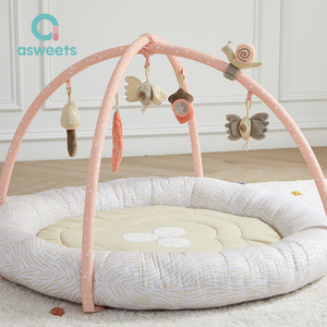 Coffret cadeau de luxe pour nouveau-né Asweets, jouets sensoriels pour bébé, tapis d'éveil rembourré, centre d'activités sensorielles pour bébé - Product Image 6