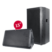 Enceinte Professionnelle DJ Personnalisée 2-3 Voies 15 Pouces 2000W 500-1000 Watts, Subwoofer Basse Actif Passif pour Fêtes