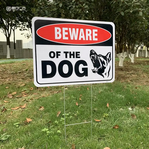 Pp 4Mm Wit Op Maat 18*24 Plastic Vellen Buitentuin Borden Met H-Stakes - Product Image 4