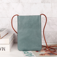 Sac bandoulière en cuir BEARKY vintage pour femme, mini sac à bandoulière en cuir tanné végétal, porte-téléphone rétro