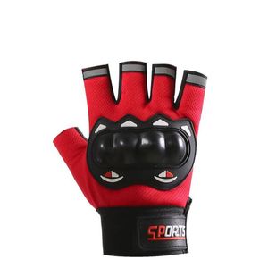 Gants de course réglables en cuir rigide thermiques/isolés, anti-chute, résistants à l'usure, compatibles écran tactile, pour le ski et la moto en été - Product Image 4