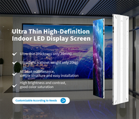 Vente Directe Fabricant d'Écran LED Mural TV 4K 8K Intérieur Léger P1.5 P2.6 pour Publicité en Centres Commerciaux
