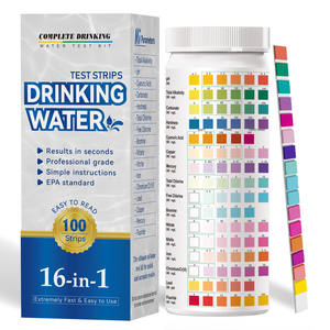 Vente chaude 16 en 1 bandelettes de test d'eau potable <span class=keywords><strong>Kit</strong></span> de test de réactif d'eau de haute qualité - Product Image 1