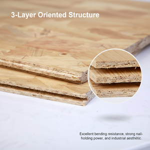 Tablero <span class=keywords><strong>OSB</strong></span> 3 Laminado Impermeable T&G con Alta Precisión Dimensional para Paredes y Techos sin Juntas - Product Image 4