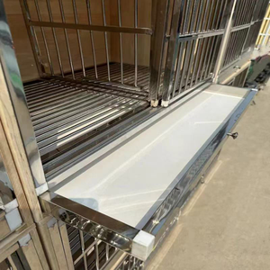 Gabbia per Piccioni in Acciaio Inox e Legno per Esterni, per Allevamento, Gare e Addestramento, Arredamento per Animali Domestici - Product Image 5