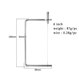 Ý tưởng sản phẩm mới 2025 nhà máy Outlet công cụ nhà bếp dây thép không gỉ pho mát Slicer foie Gras pho mát ham pho mát bơ Slicer - Product Image 3