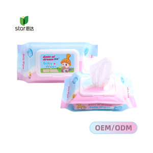 ทิชชู่เปียกสำหรับเด็กแผ่นเปี<span class=keywords><strong>ย</strong></span>กน้ำสำหรับเด็กทำจากธรรมชาติไร้กลิ่น - Product Image 6