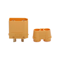 Connecteur Xt90 Xt90h en laiton et cuivre, mâle et femelle, 45A DC, 2 cœurs, connecteur d'alimentation pour ESC RC, drone, batterie Lipo et chargeur