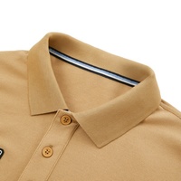 Polos personnalisés de haute qualité, vêtements pour hommes, logo brodé et imprimé en relief double face