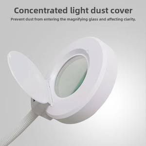 Lampada Professionale a LED con Luce Fredda e Ingrandimento 8X, Lampada da Terra Regolabile a 360° per Uso Medico, Domestico, <span class=keywords><strong>Dentistico</strong></span>, Tatuaggi, Portatile e Pieghevole - Product Image 4