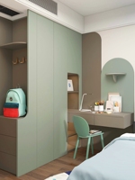 Armoire suspendue réglable en bois minimaliste professionnelle pour chambre à coucher, 2 tiroirs, autoportante, durable, écologique, mobilier de maison