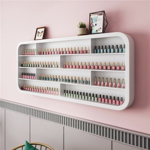 Nouveau 2025 – Livraison Gratuite – Présentoir Mural en Métal au Design Moderne pour Ongles – Rangement Cosmétique pour Vernis à Ongles et Colle MK - Product Image 3