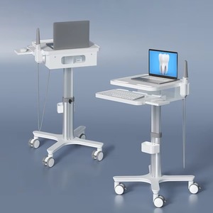 Luxe Design In Hoogte Verstelbare Tandheelkundige <span class=keywords><strong>Trolley</strong></span> Ziekenhuis Kliniek Mobiele Verpleegkar Medische <span class=keywords><strong>Trolley</strong></span> Voor Laptop Met Stopcontact