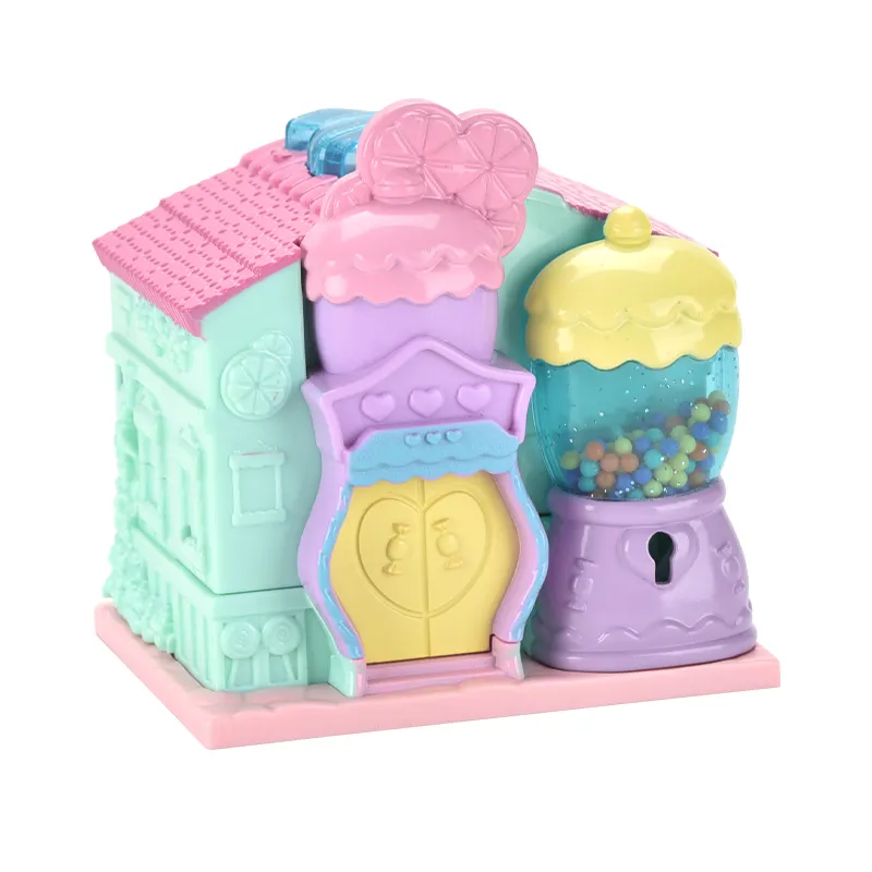 Jinming Hot Selling Crianças Pretend Play House Móveis Brinquedos Casa de Boneca para Menina Menino Presentes