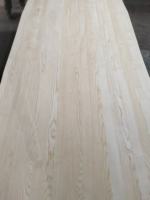 Plaque de placage en bois véritable 100% frêne blanc Alpi, coupe couronne délicate, 2500 mm, qualité boutique, feuille non assortie