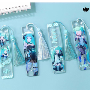 Cute Anime Acrylic <strong>Bookmarks</strong> Custom Logo Promotional <strong>Bookmarks</strong> for Book Glitter Sublimation Plastic Clear Acrylic <strong>Bookmark</strong> Blank - Product Image 3