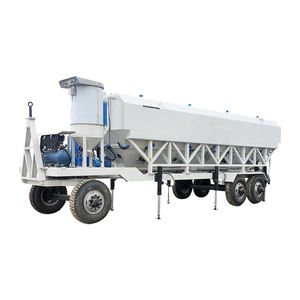 Fabrieks prijs draagbare cement silo hopper vliegas opslagcontainer type horizontaal 20GP container cement silo - Product Image 6