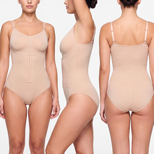 Body gainant sans couture pour femme, lingerie sculptante de haute qualité avec contrôle du ventre et compression - Product Image 4