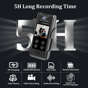 <span class=keywords><strong>Caméra</strong></span> d'action ultra HD 4K portable L10 WIFI Mini Body, enregistreur vidéo portable, objectif rotatif à 180 degrés, contrôle des sports d'action - Product Image 2