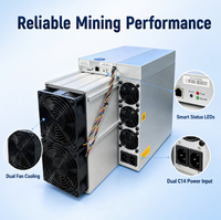 Bitmain Antminer Z15 Pro Equihash ASIC Miner 840KSol/s 3.31J/Ksol ZEC ZEN Zcash Machine de minage 2780W AC 200-240V