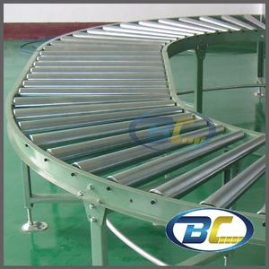 Dönüm makaralı konveyör 45 derece 90 derece 180 derece eğri makaralı konveyör - Product Image 4