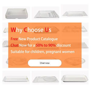 Juego de <span class=keywords><strong>Vajilla</strong></span> de <span class=keywords><strong>Melamina</strong></span> Blanca Moderna de 6 Piezas HCMA, Irrompible, Apto para Lavavajillas, para Fiestas, Campamentos, Bodas y Picnics - Product Image 4