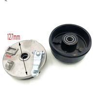 Brickin — moyeu de roue à frein à 4 goujons, M8 x 15mm, 90 °, pour Buggy, ATV, UTV, Quad vélo ou Go Kart, jinxin 110CC, 150cc, 200cc, 250cc