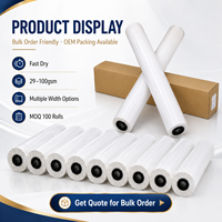 Papier de sublimation à séchage rapide en rouleau, directement de l'usine, 29-100 g/m², pour l'impression par transfert thermique sur textile polyester