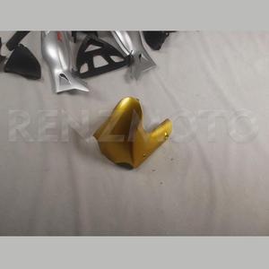 Kit de Carenado de ABS para Motocicleta Yamaha YZF600R 1999-2007, Color Negro, Amarillo y Plateado - Product Image 6