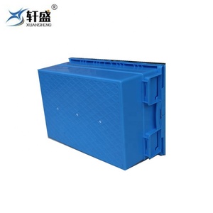 Wholesale 70L Heavy Duty Solid Moving <strong>Plastic</strong> <strong>Stacking</strong> <strong>Boxes</strong> with PP Material - Product Image 4